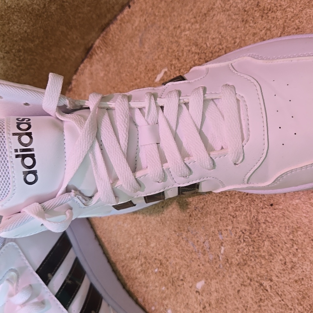 Boys Adidas High Top Sneakers size 7-NWOT - Picture 12 of 13